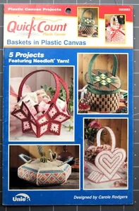 Baskets Plastic Canvas Leaflet Quick Count #3053053 5 Projects - Picture 1 of 2
