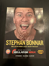 Stephan Bonnar Signed 8x10 Photo UFC Bellator MMA Promo Picture