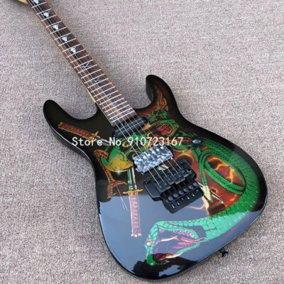 Available in Stock ST Skulls&Snakes George Lynch Signature Electric Guitar - Image 1 of 4
