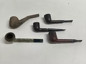 5 Vintage, gebraucht, Holz, Rauchpfeifen wie besehen verkauft - Nylon, Yello-Bole - Bild 1 von 23