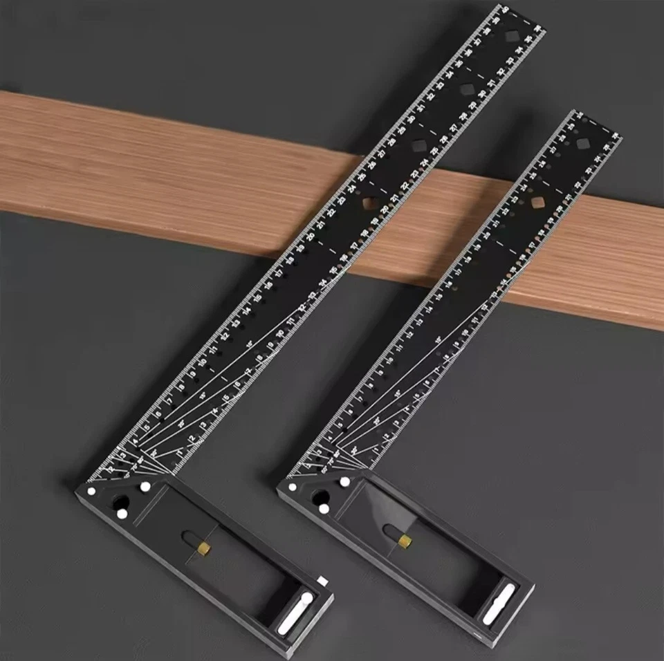 "IMBOT" Aluminium Alloy Multifunctional Positioning Angle Ruler : 30CM OR 40CM - Image 1 of 4