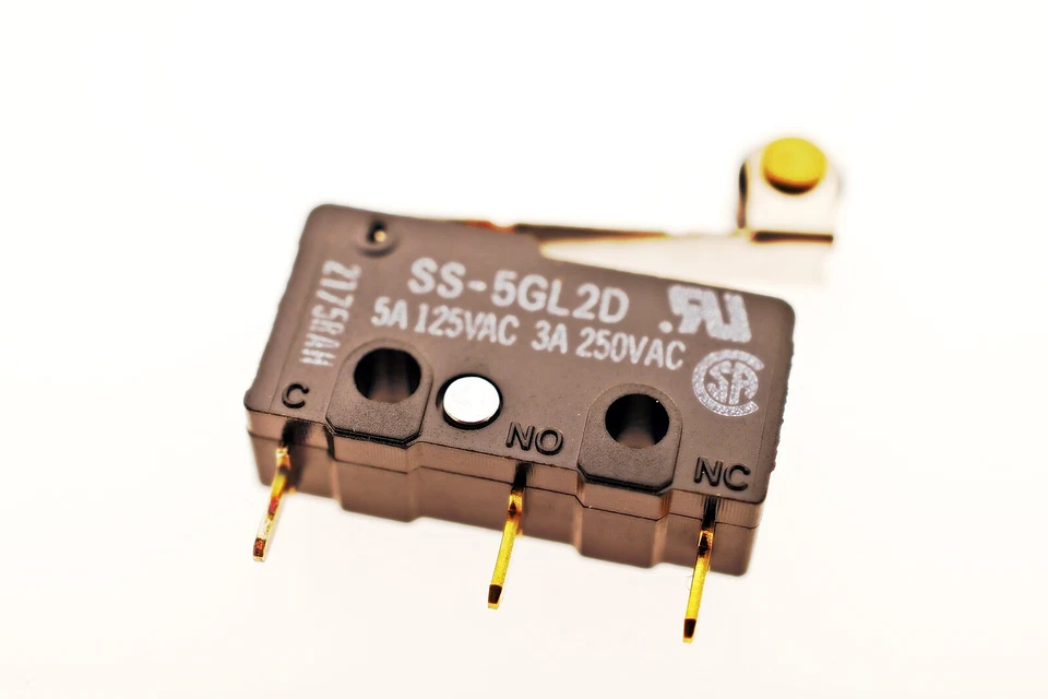 SS-5GL2D Omron Mikroschalter, Schnappschalter SPDT 5A-125VAC #711885