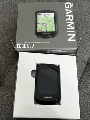 Garmin Edge 830 GPS Fahrradcomputer - Schwarz (010-02061-01) - Wie neu ! - Bild 1 von 4