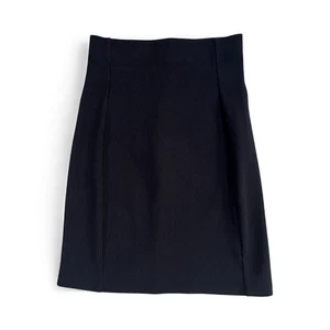 betsy johnson vintage black ribbed stretchy mini skirt size M - Picture 1 of 6