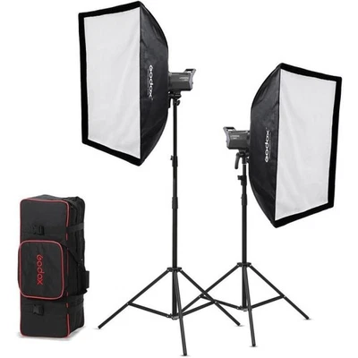 GODOX LITEMONS LA200D DAYLIGHT BALANCED LED 2 LIGHT KIT - Image 1 of 4