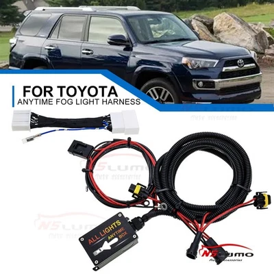 ANTINIEBLA EN CUALQUIER MOMENTO Y TODAS LAS LUCES para Toyota 4Runner 2014 2016-2019 arnés plug and play Foto 1 de 4