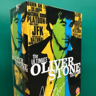 OLIVER STONE Ultimate Collection 13-Disc DVD Boxset Platoon JFK Nixon OOP SEALED - Image 1 of 4