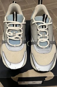 Size 10 - Dior B22 White Gray Blue No Insoles With Original Box Size 43 - Picture 1 of 17