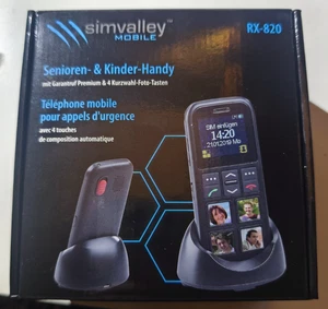 simvalley MOBILE, RX-820, Senioren- und Kinderhandy, Neu - Bild 1 von 4