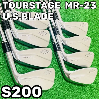 9053 Tourstage Mr-23 U.S.Blade Tour Stage 8 Iron Set Men'S Right Handed Dg S200 - Image 1 of 4