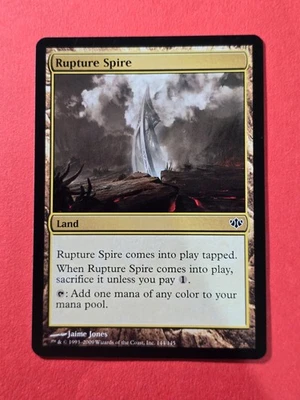 2009 Magic The Gathering Conflux #144 Rupture Spire, Land, C, NF, cd5 - Image 1 of 3