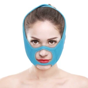 Gesichts-Slimming-Bandage Atmungsaktiv VLine Lift Up Gürtel Doppelkinn Reduc LIF - Bild 1 von 13