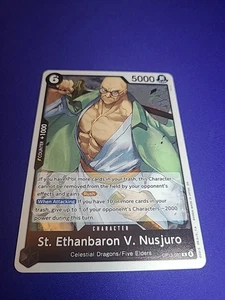 One Piece TCG English OP13-080 St. Ethanbaron V Nusjuro R Foil - Picture 1 of 2