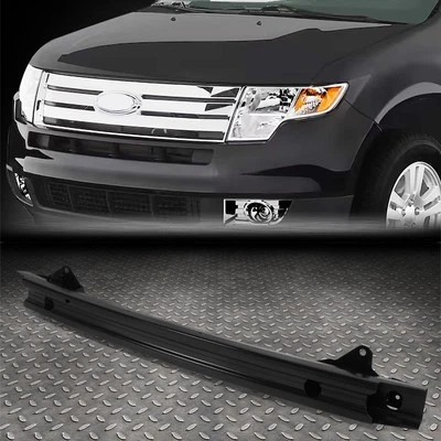 Refuerzo de parachoques trasero de acero negro texturizado para Ford Edge Lincoln MKX 07-15 Foto 1 de 3