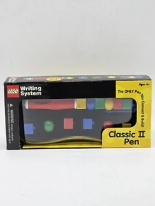 Lego Classic II 2 Pen NIB Vintage 2001 Red Writing System - Picture 1 of 4