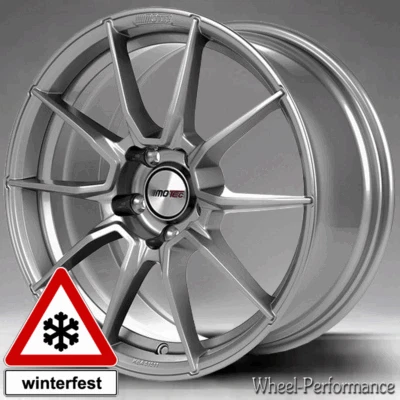 17 Zoll MC-L ultraleichte Sport Alufelgen 7x17 4x100 ET42 grau für Renault Smart - Bild 1 von 4