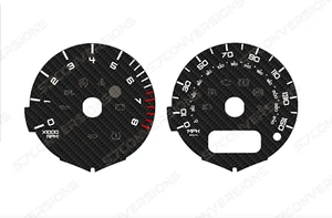 Mini Cooper R53 Twin Vorfacelift V1 Carbon Custom Dial Cards Gauges - Bild 1 von 1