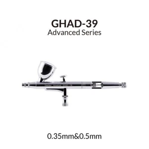 GAAHLERI ADVANCED SERIES GHAD-39 AEROGRAFO ALIMENTAZIONE A GRAVITÀ (0,35 MM & 0,5 MM) - Foto 1 di 7