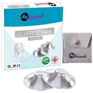 Coppette Argento capezzoli paracapezzoli in Argento puro cura naturale ragadi - Foto 1 di 8