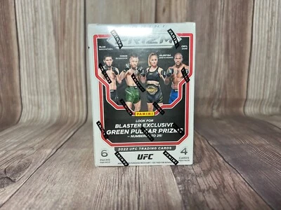 2022 Prizm UFC MMA Green Pulsar Exclusive 6 Pack Blaster Box New Sealed - Image 1 of 3