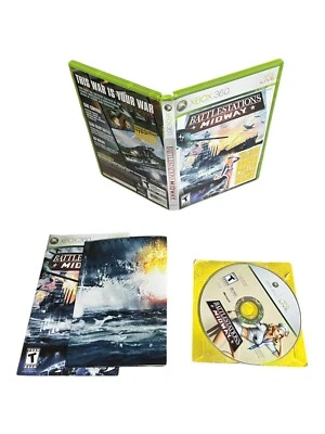 Microsoft Xbox 360 CIB COMPLETE Battlestations: Midway W/ Rare Bonus Poster - Image 1 of 3