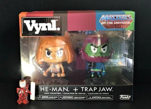 Funko Vynl Masters of the Universe He-Man & Trap Jaw Neu OVP MOTU Mint Mattel - Picture 1 of 8