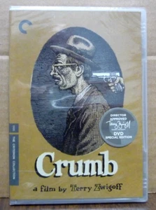 Crumb (Criterion Collection) (DVD, 1994) #533 BRAND NEW & SEALED Fast Shipping - Foto 1 di 2
