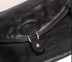 Oroton Womens Quality Leather Shoulder Crossbody Handbag Purse Black - Picture 1 of 8