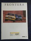 Opel Frontera Prospekt  10.1995,  Frontera und Frontera Sport