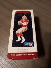 San Francisco 49ers Quarterback Joe Montana Hallmark NFL 1995 Football Ornament