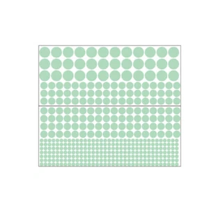 407pcs Glow in the Dark Dot Wall Stickers Removable Dot Decals Luminous - Picture 1 of 5