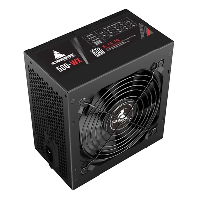 Iceberg Gaming PC Power Supply Unit 650-WX 650W 80 plus white 2X PCIe 6+2 / 6 - Image 1 of 4