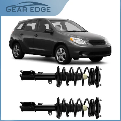 Pair Front Struts Shocks Assembly For 2003- 2008 Toyota Matrix Pontiac Vibe 1.8L - Image 1 of 4