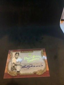 2006 SP Legendary Cuts LUIS APARICIO Auto/Autograph 57 /99