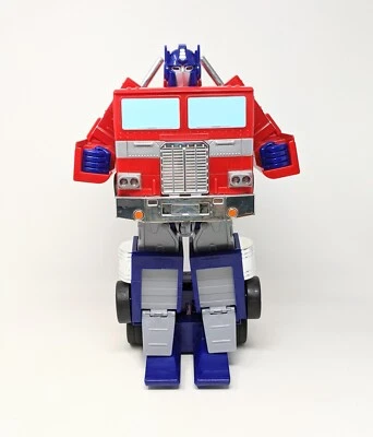 Jada Toys Transformers G1 Optimus Prime 12 inch Converting RC Toy No Remote - Image 1 of 2