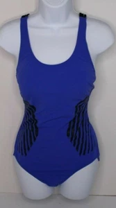 Orig. $108 Gottex Profile Sport Swimsuit 10 Us Sty S706-L124 - Picture 1 of 7
