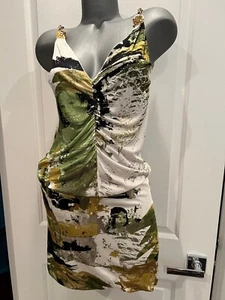 Iceberg Minikleid mehrfarbig Speghetti Träger - Bild 1 von 19