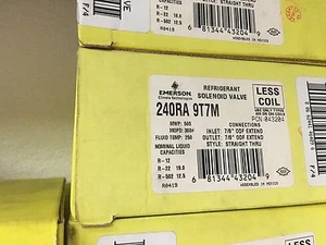 REFRIGERATION,  SUPER MARKET, RACK SOLENOID VALVE, 240RA9T7M - Picture 1 of 1
