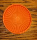Tupperware Orange Servalier Plastic Canister Lid Only Replacement Part 808
