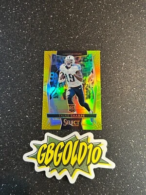 2016 Panini Select - Concourse Tajae Sharpe #81 Gold Prizm /10 (RC) - Image 1 of 2