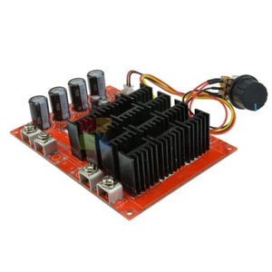 60A DC10-50V 12V 24V 48V 3000W DC Motor Speed Control PWM HHO RC Controller - Picture 1 of 7