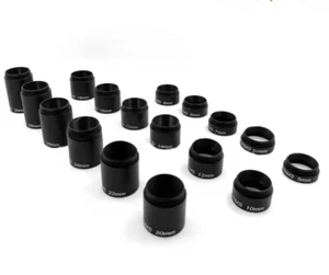 Objetivos de microscopio RMS a RMS longitud parfocal anillo de tubo de extensión 5 mm-30 mm - Imagen 1 de 2