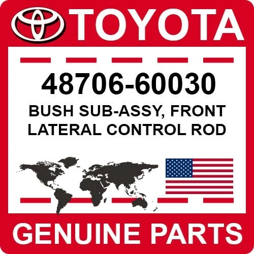 Barra de control lateral delantera Toyota Land Cruiser Lexus LX450 OEM 48706-60030 Foto 1 de 1