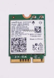FOR Lenovo ThinkPad L13 Gen 2 Wi-Fi 6 AX201NGW BT5.0 PCIE vPro M.2 5W10V25774 - Afbeelding 1 van 3