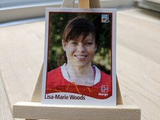 PANINI # 303 Lisa-Marie Woods - 2011 World Cup Women Germany Sticker