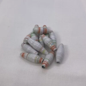 Cuentas de papel para joyas y artesanías, suministros de abalorios, suministros de joyería - Imagen 1 de 4