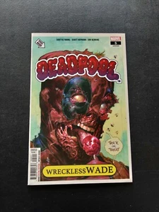 Deadpool #5 Marvel 2018 casi nuevo - cubo de basura Nic Klein niños variante homenaje cómic - Imagen 1 de 11