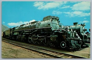 Postcard Steamtown USA Bellows Falls VT U.P. Union Pacific Big Boy Locomotive - Bild 1 von 2