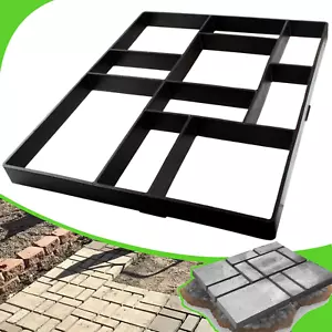 Jumbo Size 23.6"X19.7"X1.8" Walk Maker Reusable Concrete Path Maker Molds Paver - Picture 1 of 6