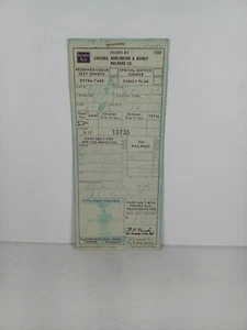 1965 RARE VINTAGE TRAIN TICKET COUPON BURLINGTON ROUTE RAILROAD 10730 - Picture 1 of 2
